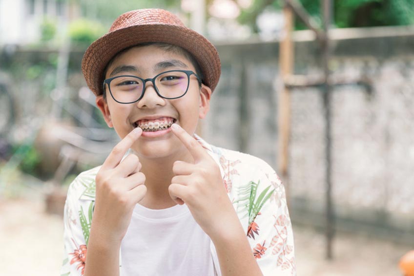 Paciente de ortodoncia en torremolinos